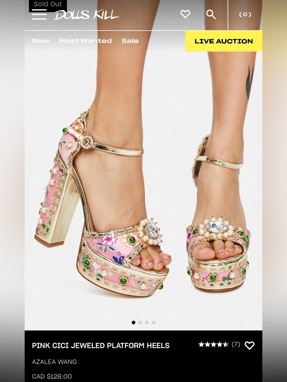 Azalea Wang “Cici” platform heels